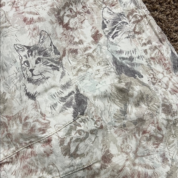 We The Free Good Luck Cat barrel jeans sz 32 - Picture 2 of 5